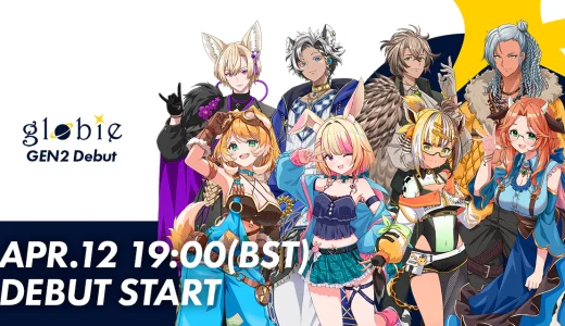 欧州圏多言語VTuberプロジェクト「globie」、第2期生8名がデビュー