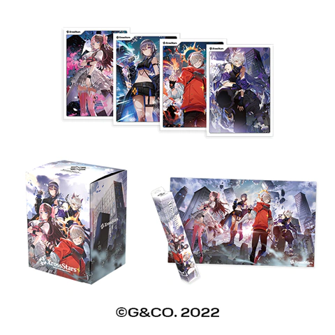 『Xross Stars』オフィシャルスリーブ/オフィシャルカードケース vol.1 『Luminous Daybreak』/オフィシャルプレイマット vol.1 『Luminous Daybreak』