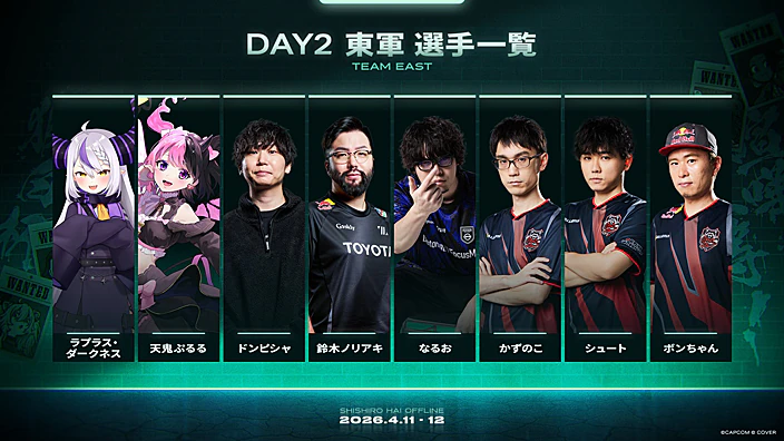 獅白杯オフライン〜東西対抗戦〜 東軍選手