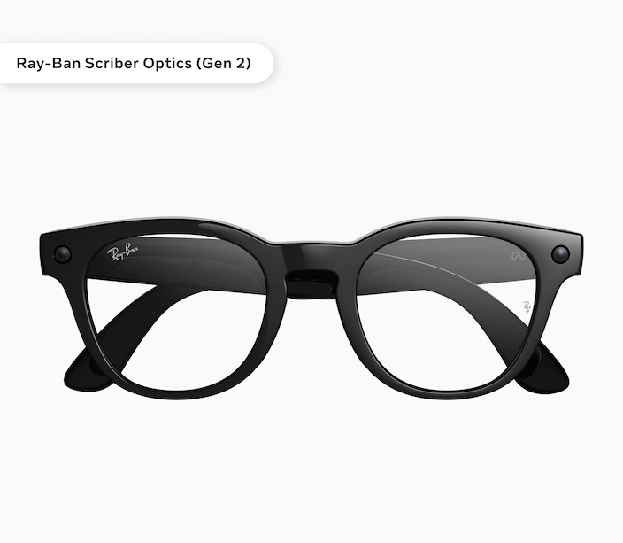 Ray-Ban Meta Scriber Optics(第2世代)