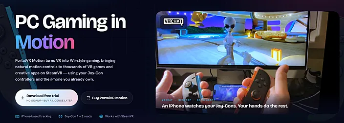 アイキャッチ:PortalVR Motionの使い方