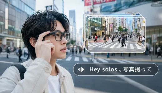 AIスマートグラス「Solos V2」日本上陸。1600万画素カメラ搭載モデルがMakuakeで先行販売開始