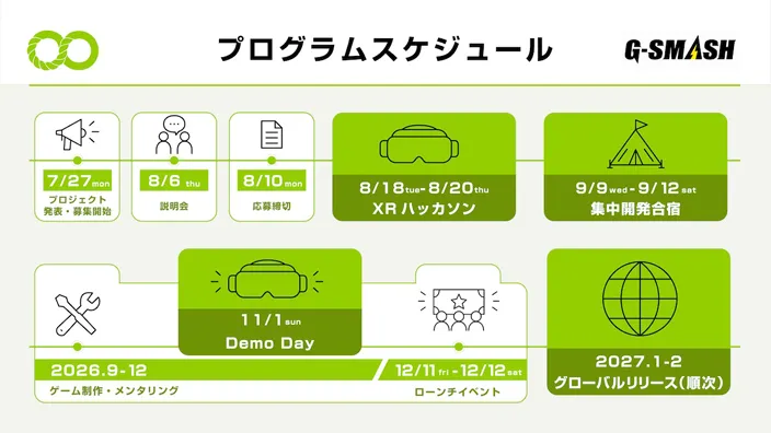Made in Japan XR：プログラムスケジュール