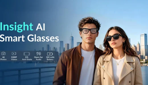 NEWORK、AIスマートグラス「Insight AI Smart Glasses」を北米で発売。価格99.99ドル
